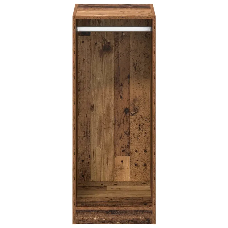 Armoire rectangulaire moderne rangement intérieur avec grand espace de stockage 41 x 48 x 102 cm en bois ancien 02_0052521