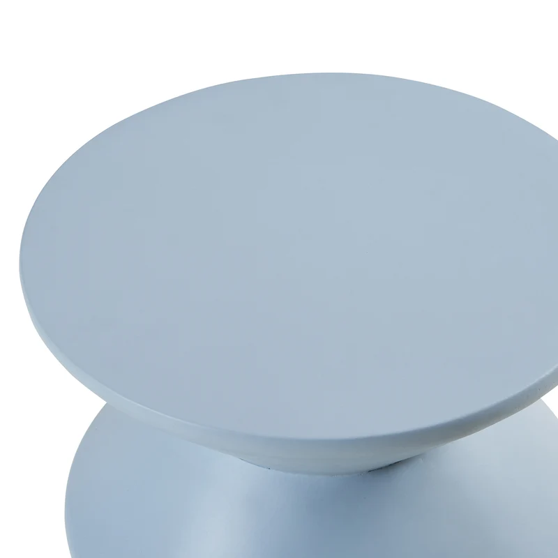 Table d'appoint 47 x 37 cm bleu clair 03_0010920