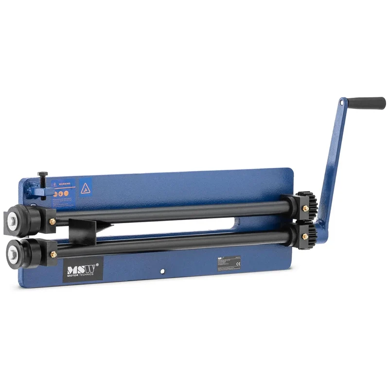 Bordeuse moulureuse 460 mm 6 paires de galets acier chromé bleu 14_0008421
