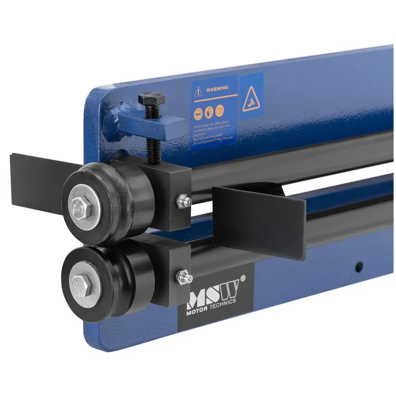 Bordeuse moulureuse 460 mm 6 paires de galets acier chromé bleu 14_0008421