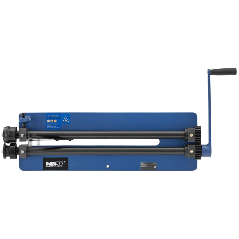 Bordeuse moulureuse 460 mm 6 paires de galets acier chromé bleu 14_0008421