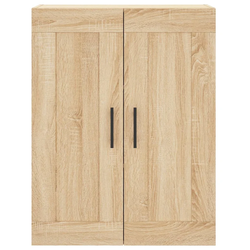 Buffet bahut commode armoire meuble de rangement organisateur cuisine salle de séjour salon haut sonoma 69,5 x 34 x 180 cm bois d'ingénierie marron 02_0034138