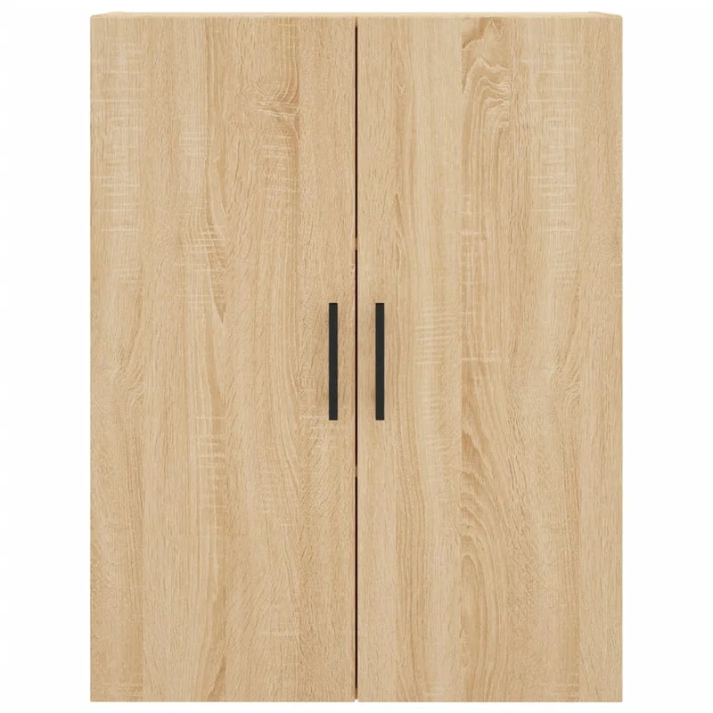 Buffet bahut commode armoire meuble de rangement organisateur cuisine salle de séjour salon haut sonoma 69,5 x 34 x 180 cm bois d'ingénierie marron 02_0034179