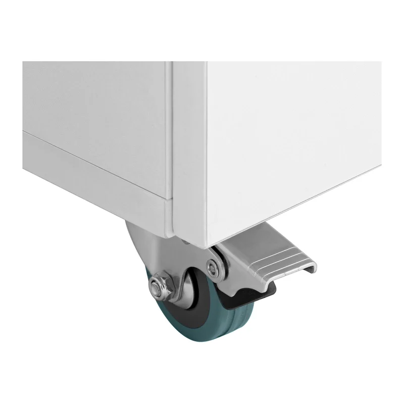 Table de manucure 120 x 50,3 x 80,3 cm avec aspiration et repose-main blanc 14_0007708
