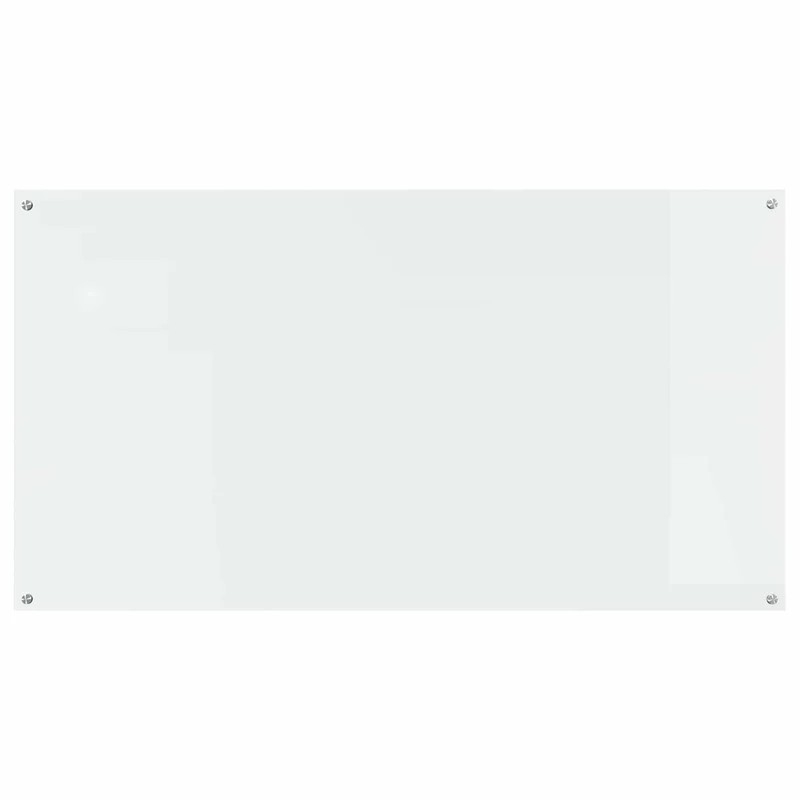 Dosseret de cuisine moderne 110 x 60 cm résistant à la chaleur finition épurée en verre trempé transparent 02_0058474