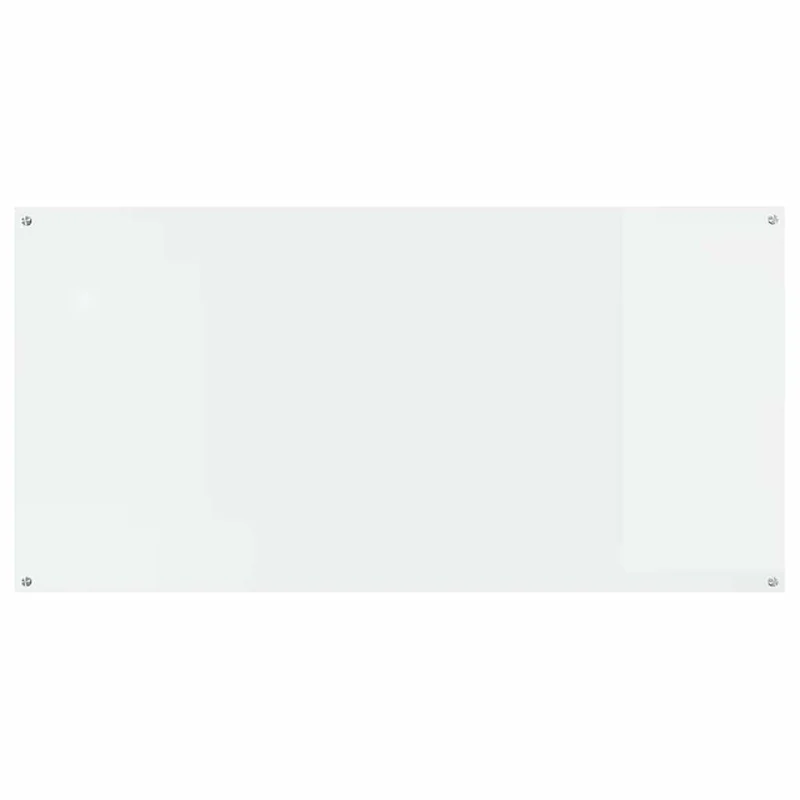 Dosseret de cuisine moderne 120 x 60 cm résistant à la chaleur avec installation facile en verre trempé transparent 02_0058475