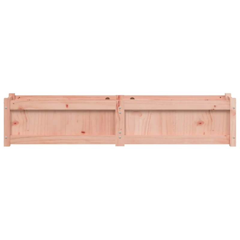 Jardinière bac lit surélevé plantes fleurs jardin terrasses lot de 2 bois massif douglas marron 02_0039057