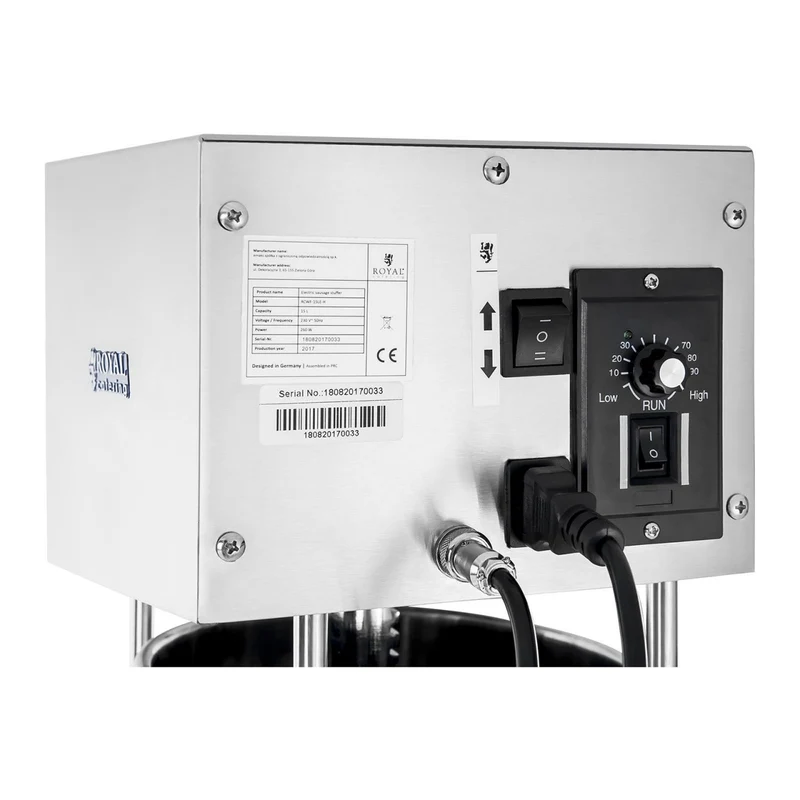 Poussoir à saucisse électrique 15 litres moteur de 260 watts 14_0003124
