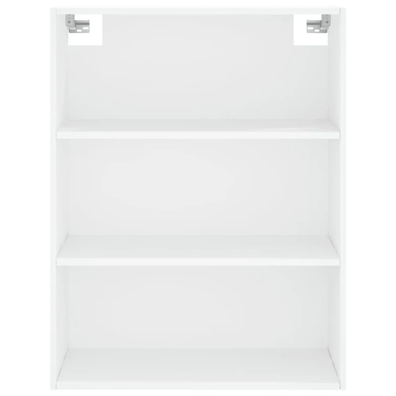 Buffet bahut commode armoire meuble de rangement organisateur cuisine salle de séjour salon haut 69,5 x 34 x 180 cm bois d'ingénierie blanc 02_0032684