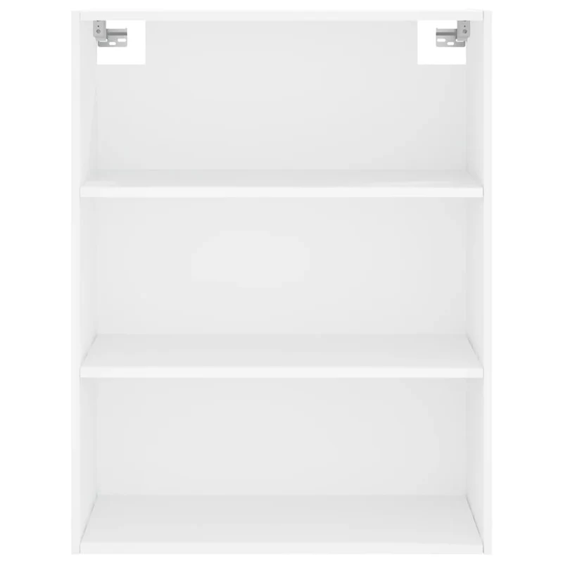 Buffet bahut commode armoire meuble de rangement organisateur cuisine salle de séjour salon haut 69,5 x 34 x 180 cm bois d'ingénierie blanc 02_0032742