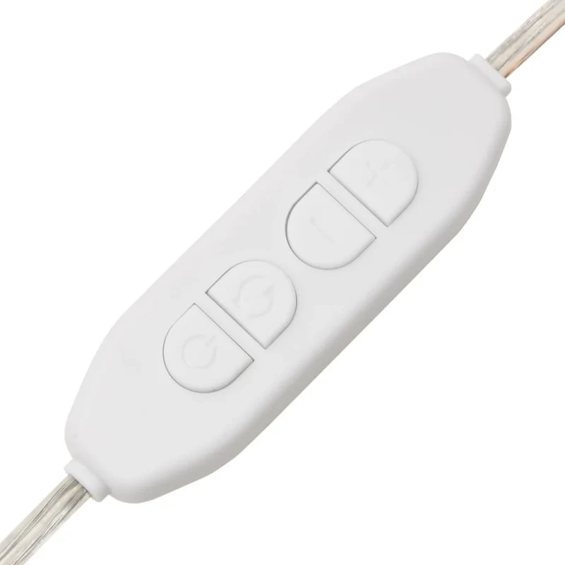 Coiffeuse à led avec 2 armoires 60 x 40 x 140 cm bois d'ingénierie beige 02_0006246