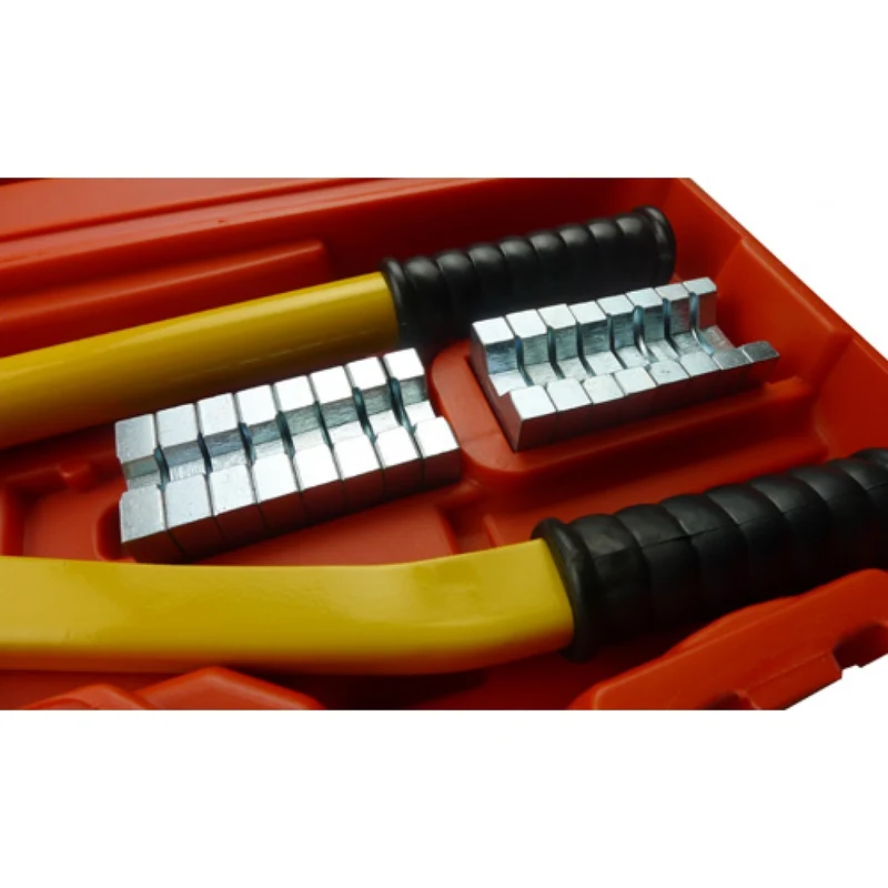 Set coffret de presse à sertir de sertissage hydraulique outils garage atelier bricolage 3402084
