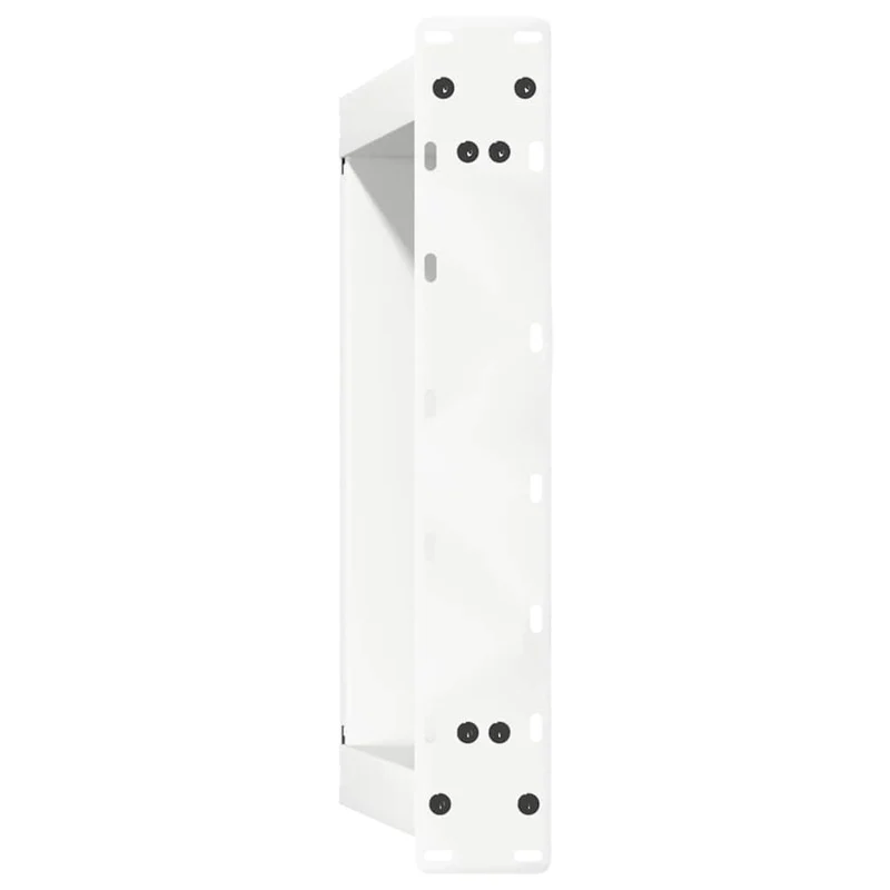 Lot de 2 pieds de table basse en U inclinés adaptables 50 x 42-43 cm en acier blanc 02_0057049