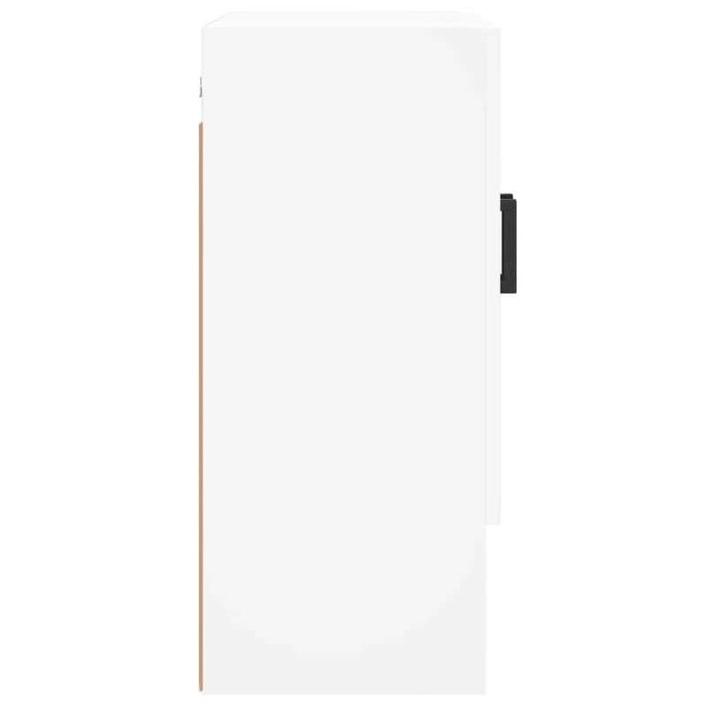 Armoire murale design moderne espace de rangement 60 x 31 x 70 cm en bois d'ingénierie blanc 02_0048765