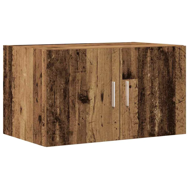 Armoire de rangement 3 pcs intérieure fonctionnelle spacieuse 70 x 42,5 x 225 cm en bois d'ingénierie bois ancien 02_0056002