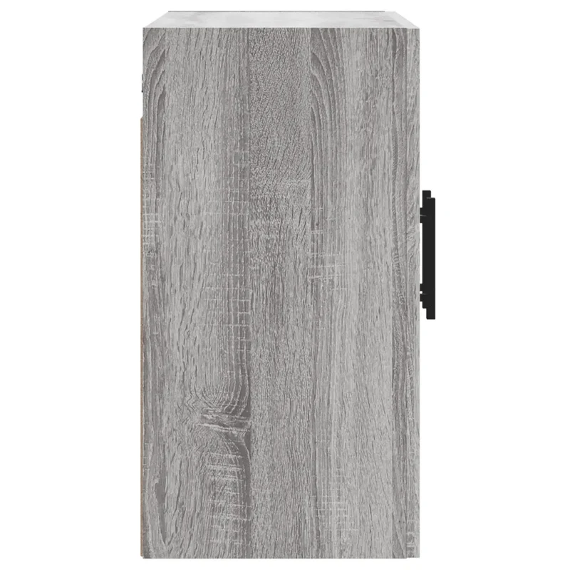 Armoire murale sonoma gris 60 x 31 x 60 cm espace de rangement mural pratique design moderne en bois d'ingénierie gris 02_0048825