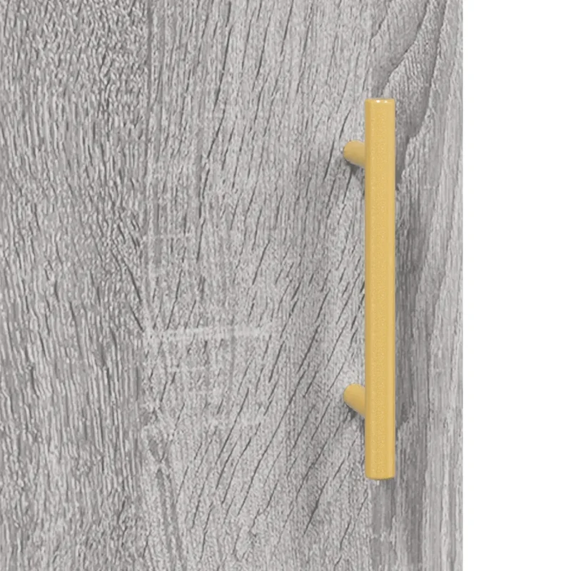 Armoire murale flottante moderne 60 x 31 x 70 cm rangement pratique décor intérieur en bois d'ingénierie gris 02_0048759