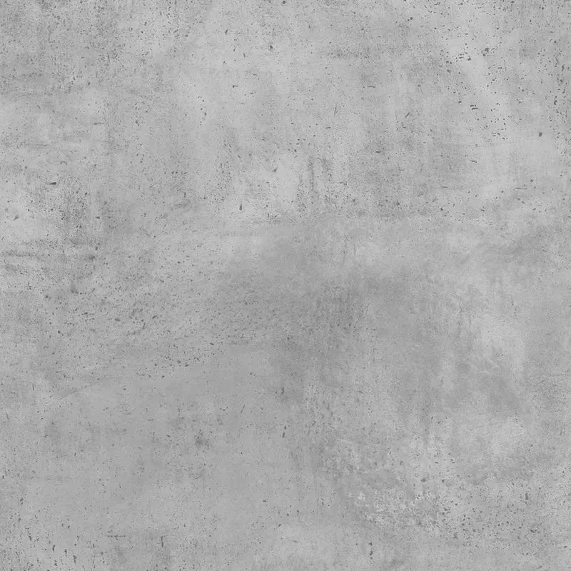 Armoire à disques pratique et classique 121 x 38 x 48 cm en bois d'ingénierie gris béton 02_0049092