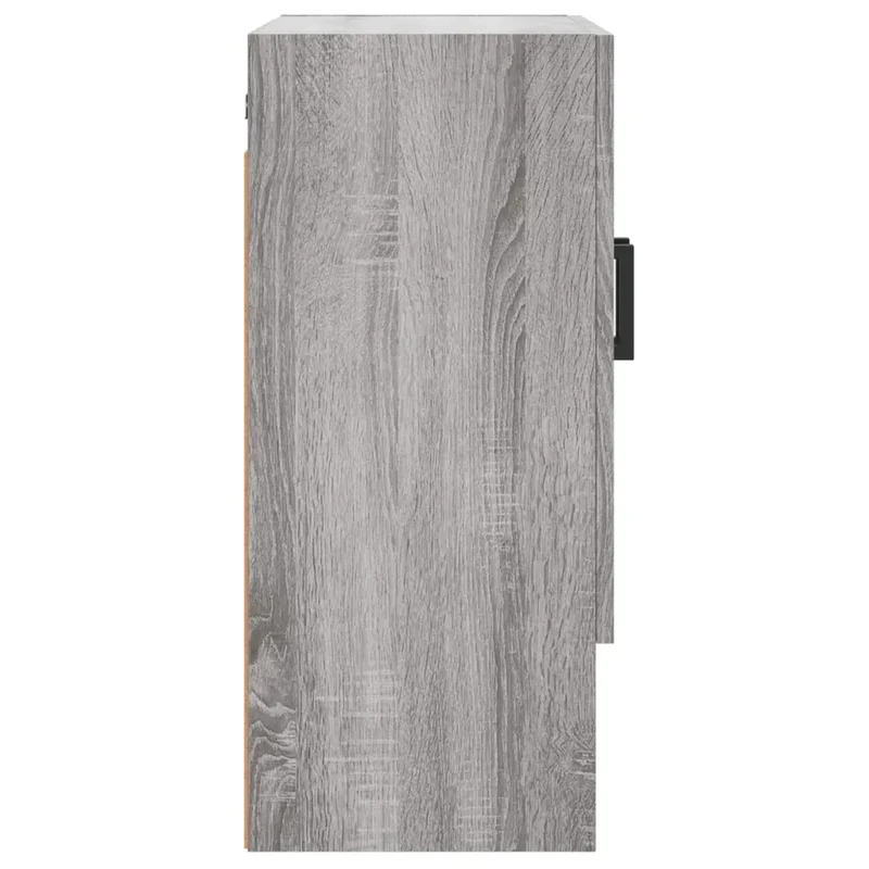 Armoire murale rangement flottante pratique 60 x 31 x 70 cm en bois d'ingénierie sonoma gris 02_0048769