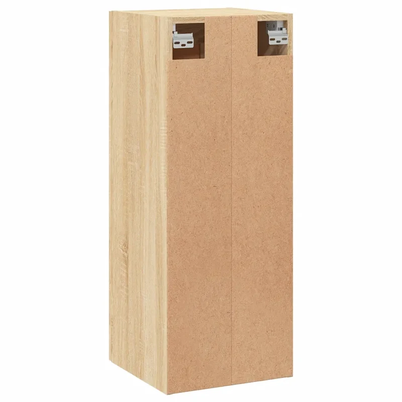 Armoire murale élégante rangement 34,5 x 34 x 90 cm en bois d'ingénierie chêne sonoma 02_0048958
