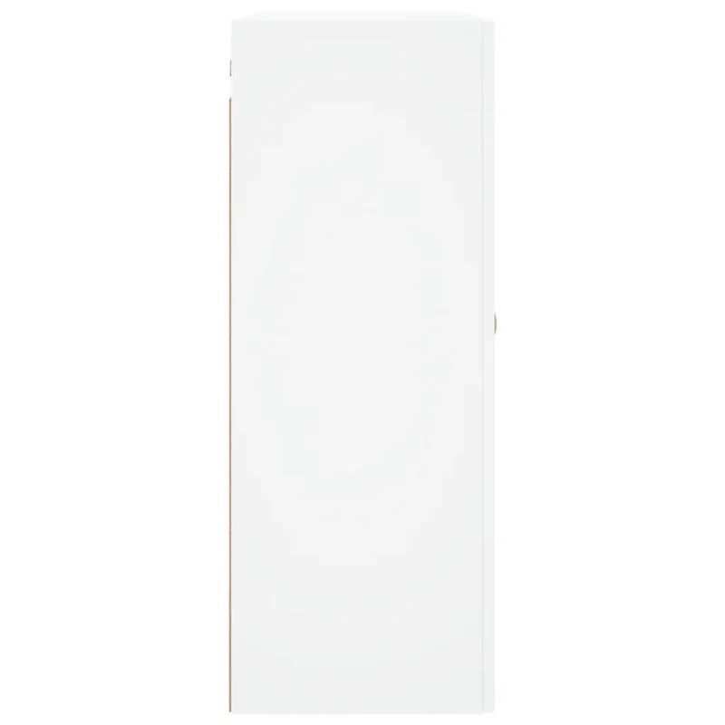Lot de 2 armoires murales élégantes 69,5 x 34 x 90 cm grand espace de rangement design intemporel en bois d'ingénierie blanc 02_0055348