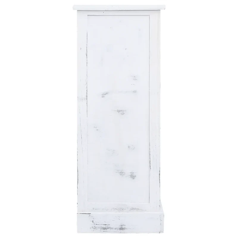 Armoire à tiroirs moderne pratique 60 x 30 x 75 cm en bois blanc 02_0046461