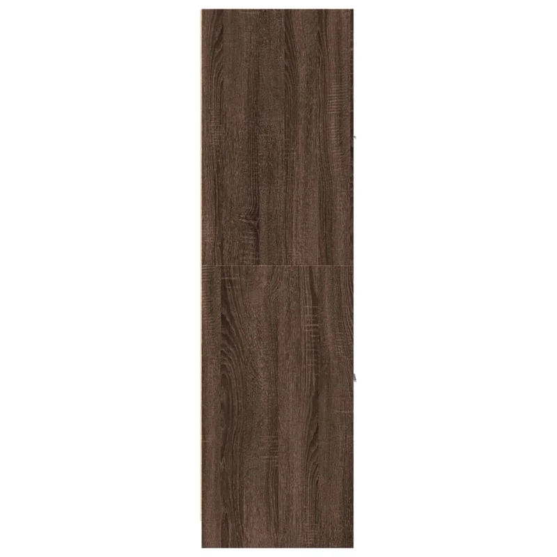 Armoire apothicaire avec 4 tiroirs pratique 40 x 41 x 144 cm design classique en bois d'ingénierie marron 02_0055664