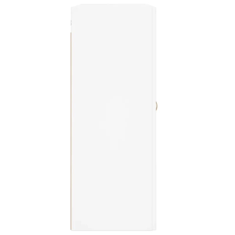 Armoire murale élégante avec 3 compartiments 69,5 x 34 x 90 cm en bois d'ingénierie blanc 02_0048898