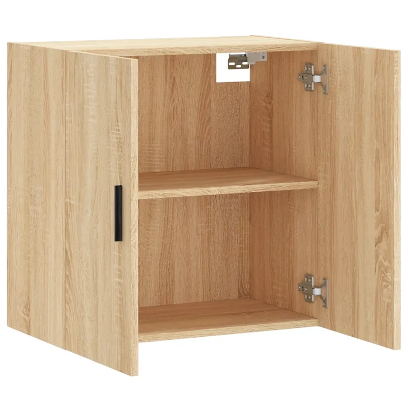 Armoire murale chêne sonoma 60 x 31 x 60 cm espace de rangement pratique style moderne en bois d'ingénierie chêne sonoma 02_0048816