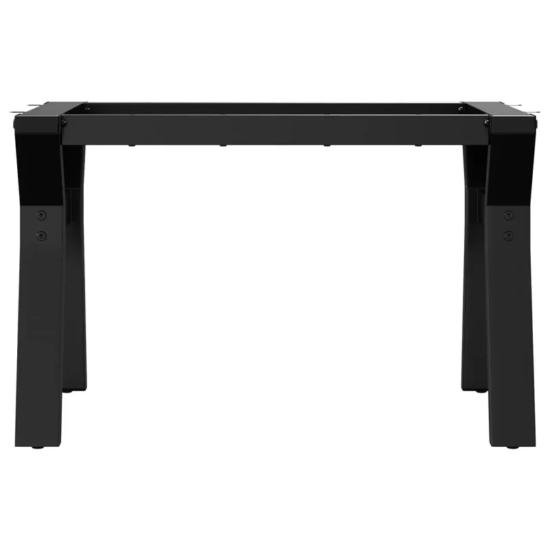 Pieds de table basse en Y robustes installation facile 60 x 40 x 38 cm en acier noir 02_0047248