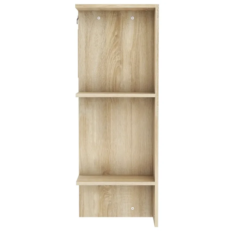 Armoire de couloir moderne économiseur d'espace 97,5 x 37 x 99 cm finition robuste en bois d'ingénierie chêne sonoma 02_0047945