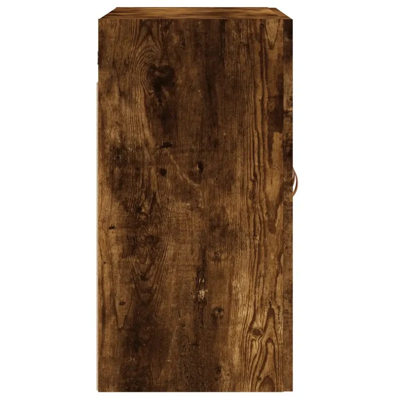 Armoire murale pratique en bois d'ingénierie 60 x 31 x 60 cm style moderne chêne fumé 02_0048789