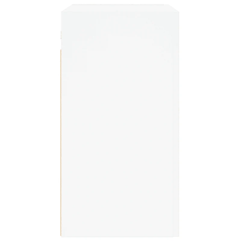 Armoire murale design moderne rangement pratique 60 x 31 x 60 cm en bois d'ingénierie blanc 02_0048815