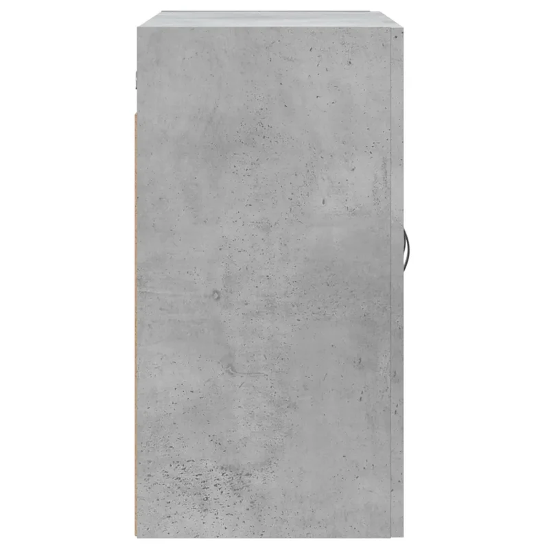 Armoire murale design moderne rangement pratique 60 x 31 x 60 cm en bois d'ingénierie gris béton 02_0048800