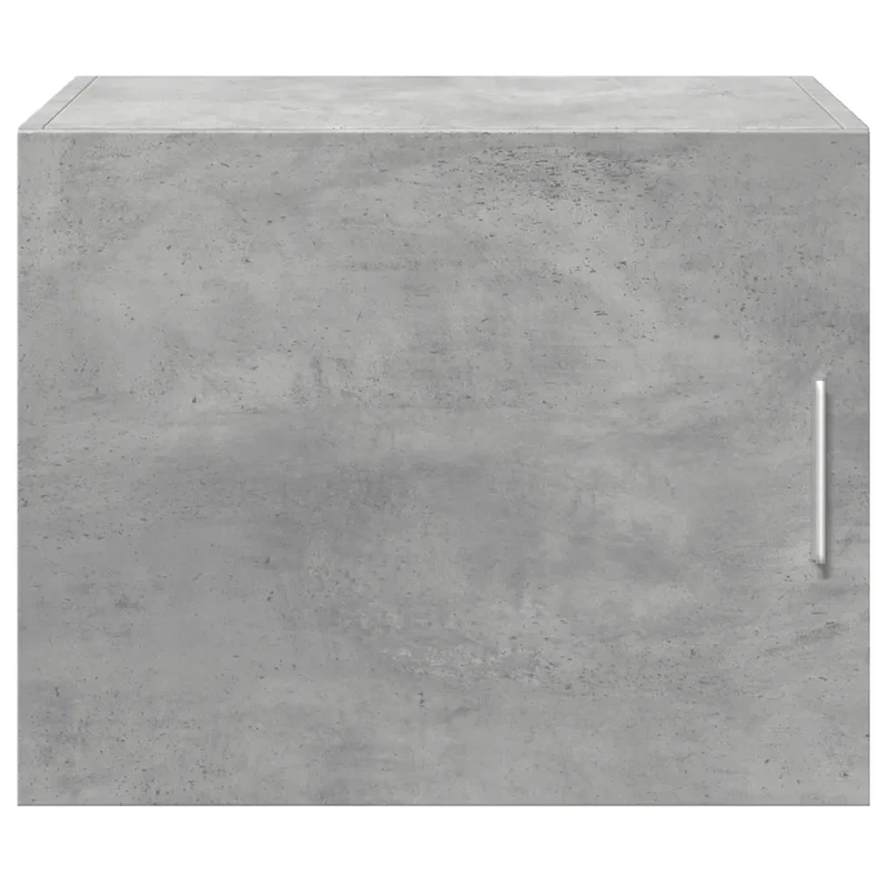 Armoire murale rangement pratique gain de place design flexible 50 x 42,5 x 40 cm en bois gris béton 02_0049495