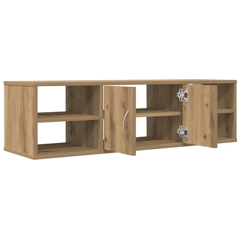 Armoire murale design fonctionnelle 101 x 30 x 29 cm pratique espace minimaliste en bois d'ingénierie chêne artisanal 02_0050889