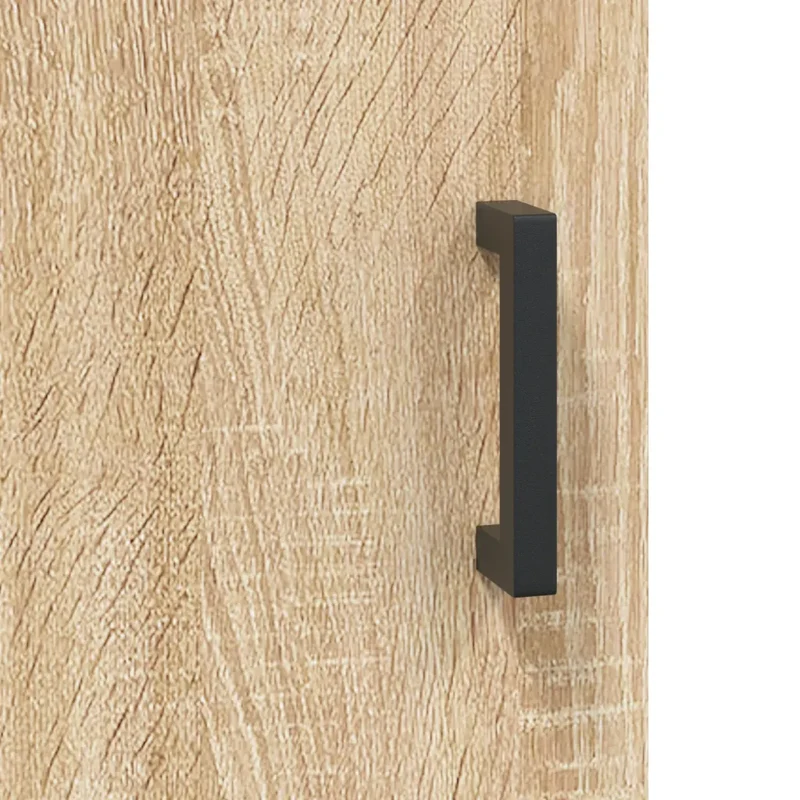 Armoire murale design pratique rangement 69 x 34 x 90 cm en bois d'ingénierie chêne sonoma 02_0048626