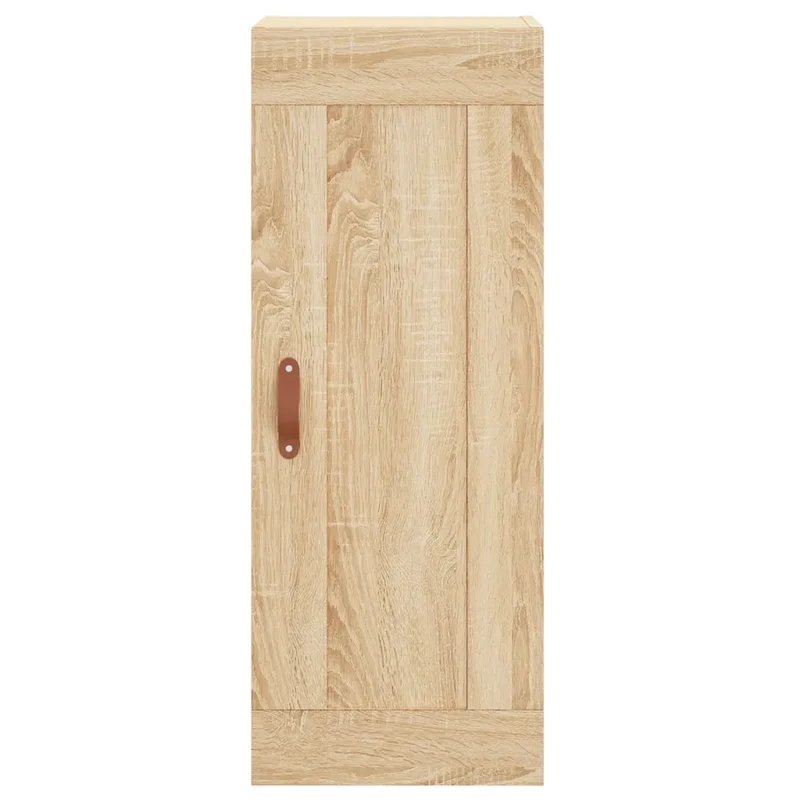 Armoire murale rangement élégante 34,5 x 34 x 90 cm en bois d'ingénierie chêne sonoma 02_0048939