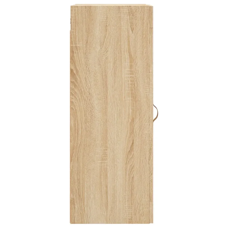 Armoire murale rangement élégante 34,5 x 34 x 90 cm en bois d'ingénierie chêne sonoma 02_0048939
