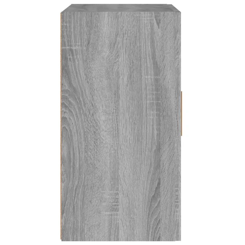 Armoire murale scandinave gain de place 60 x 30 x 60 cm en bois d'ingénierie gris 02_0048341