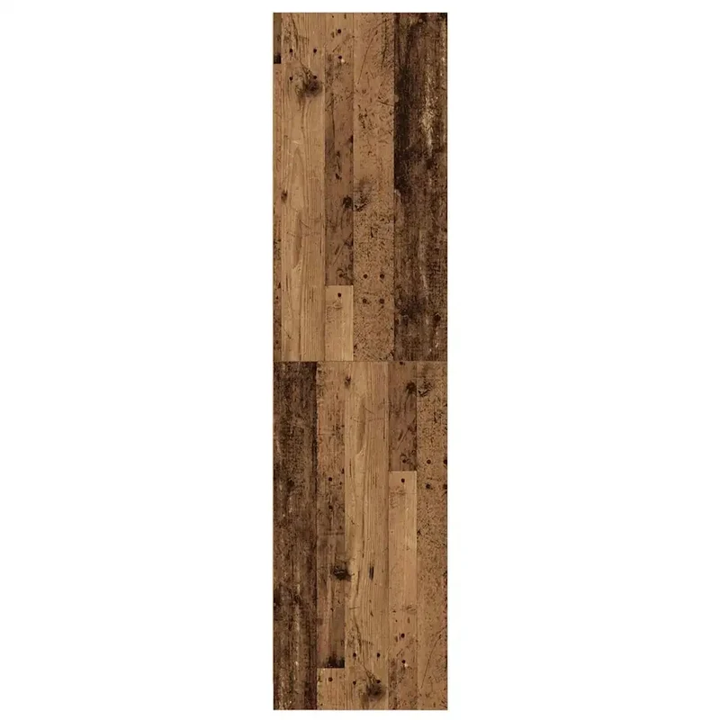 Armoire moderne minimaliste rangement intérieur 50 x 50 x 200 cm en bois d'ingénierie bois ancien 02_0052444