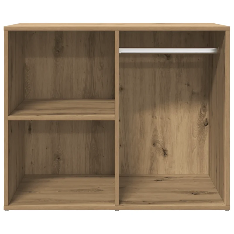 Armoire de dressing moderne avec espace de rangement pratique 80 x 40 x 65 cm en bois d'ingénierie chêne artisanal 02_0051011