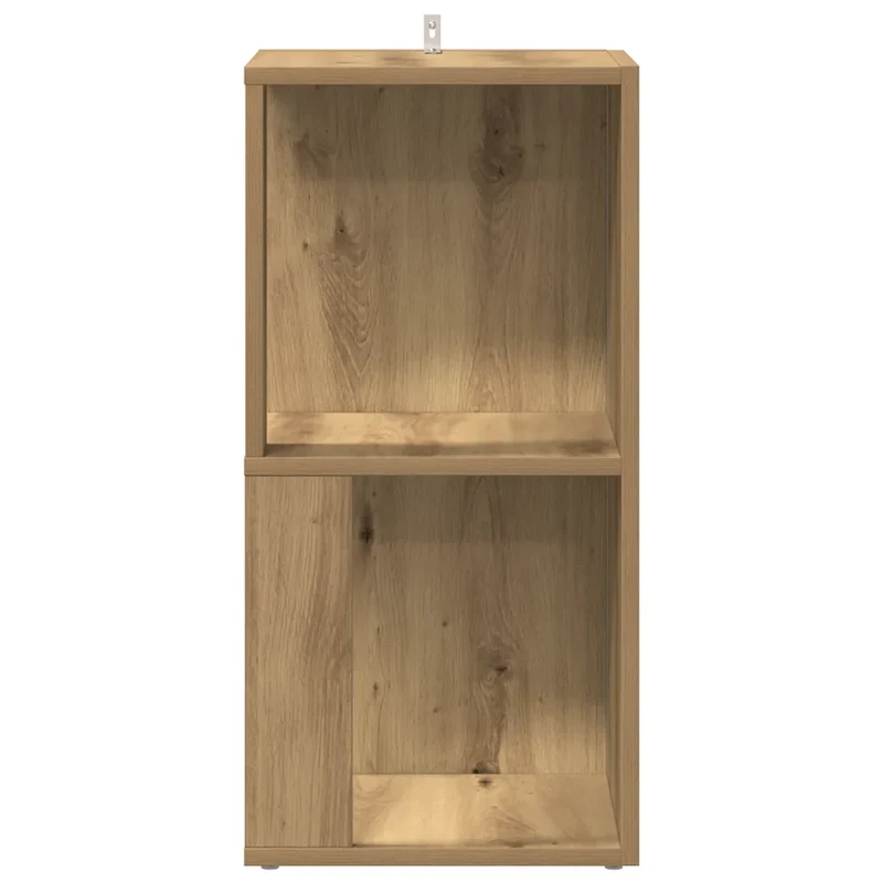 Armoire d'angle classique rangement compact 33 x 33 x 67 cm en bois d'ingénierie chêne artisanal 02_0050927