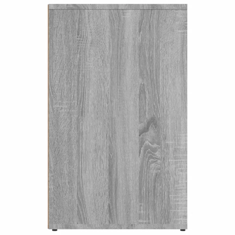 Armoire de dressing pratique style moderne espace rangement 80 x 40 x 65 cm en bois d'ingénierie sonoma gris 02_0048433