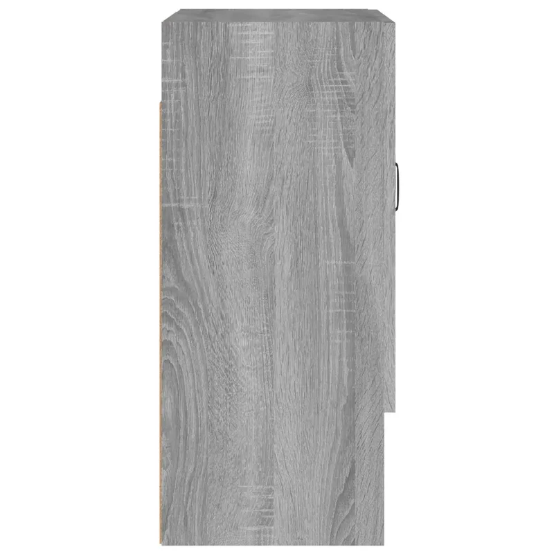 Armoire murale pratique rangement style élégant 60 x 31 x 70 cm en bois d'ingénierie gris 02_0048338