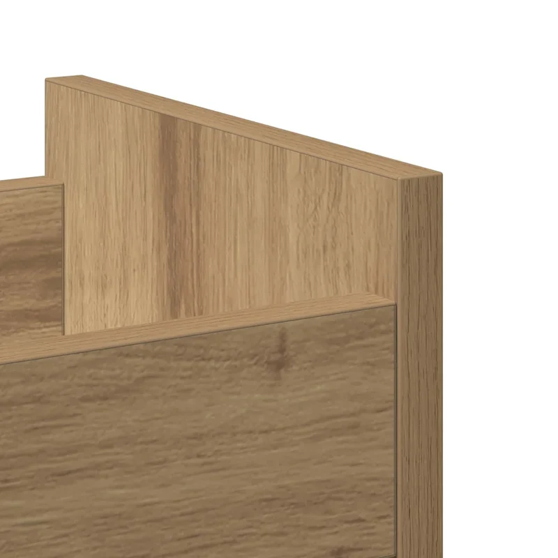 Armoire rectangulaire moderne rangement pratique 60 x 22 x 79 cm en bois d'ingénierie chêne artisanal 02_0052163