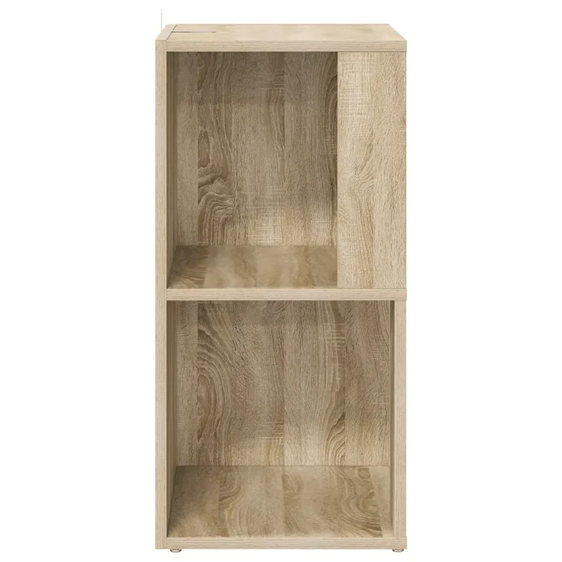 Armoire d'angle rustique élégante petit espace 33 x 33 x 67 cm en bois d'ingénierie chêne sonoma 02_0047967