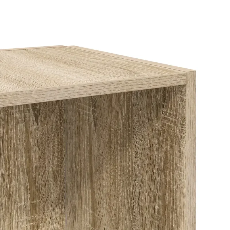 Armoire d'angle rustique élégante petit espace 33 x 33 x 67 cm en bois d'ingénierie chêne sonoma 02_0047967
