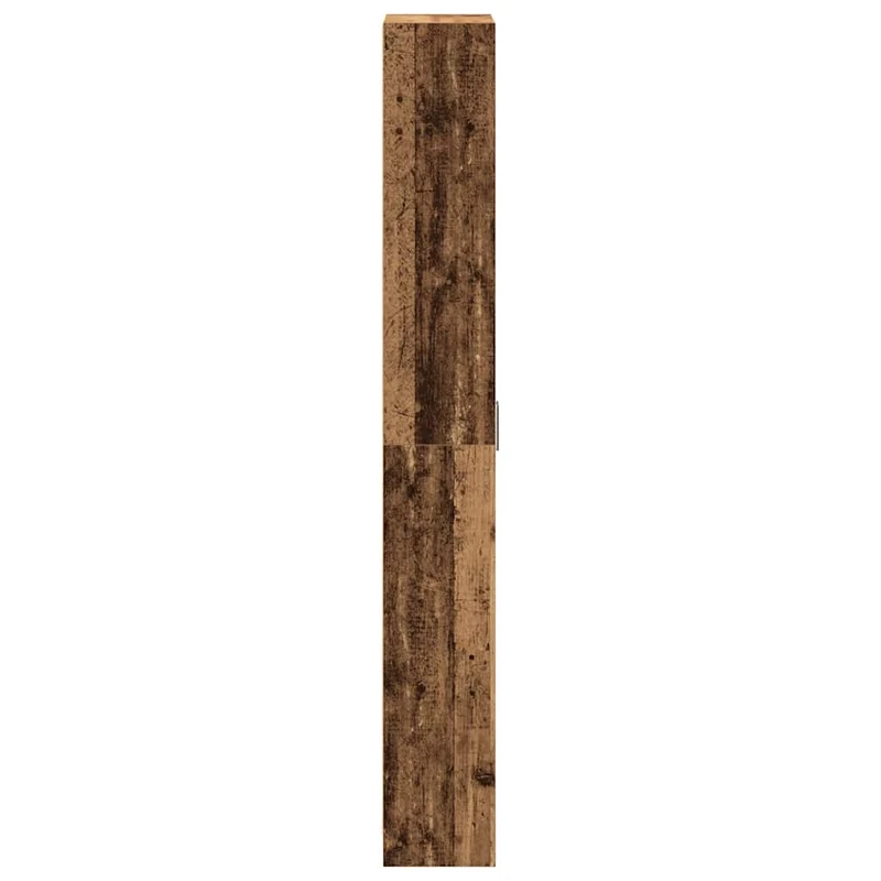 Armoire moderne en bois d'ingénierie 55 x 25 x 189 cm grand espace de rangement épurée en bois ancien 02_0055921