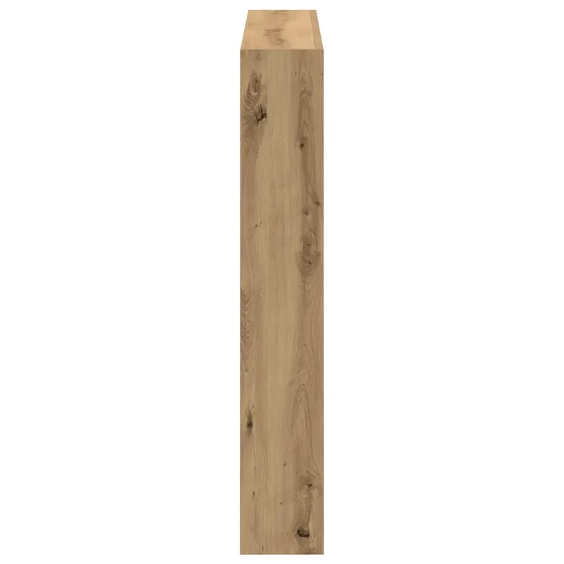 Armoire tête de lit avec LED contemporaine design moderne 100 x 17 x 102 cm en bois d'ingénierie chêne artisanal 02_0051942